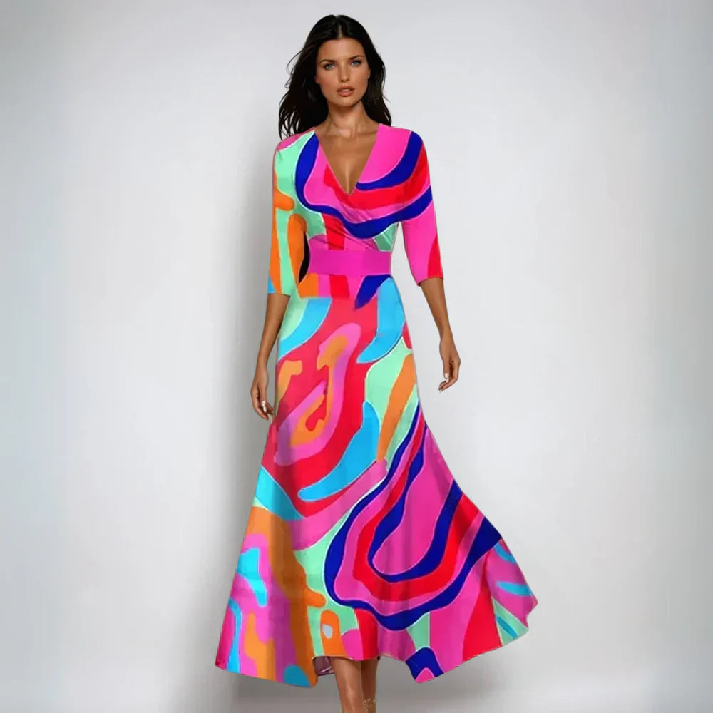 Laluna® | Stylish Floral Dress