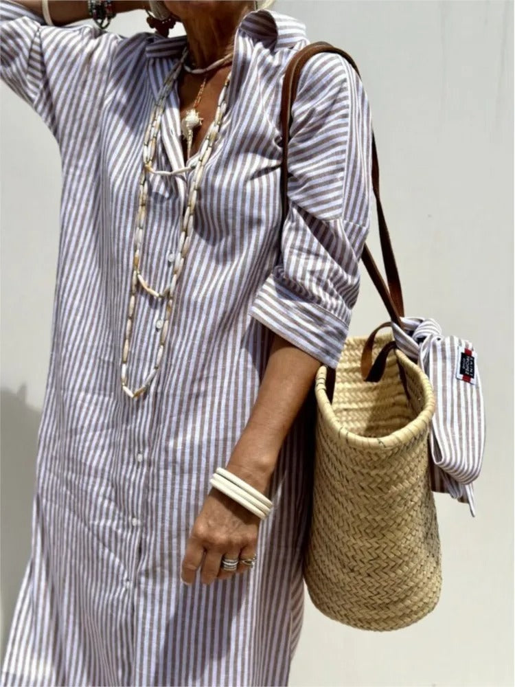 Sable™ Summer Long Sleeve Dress
