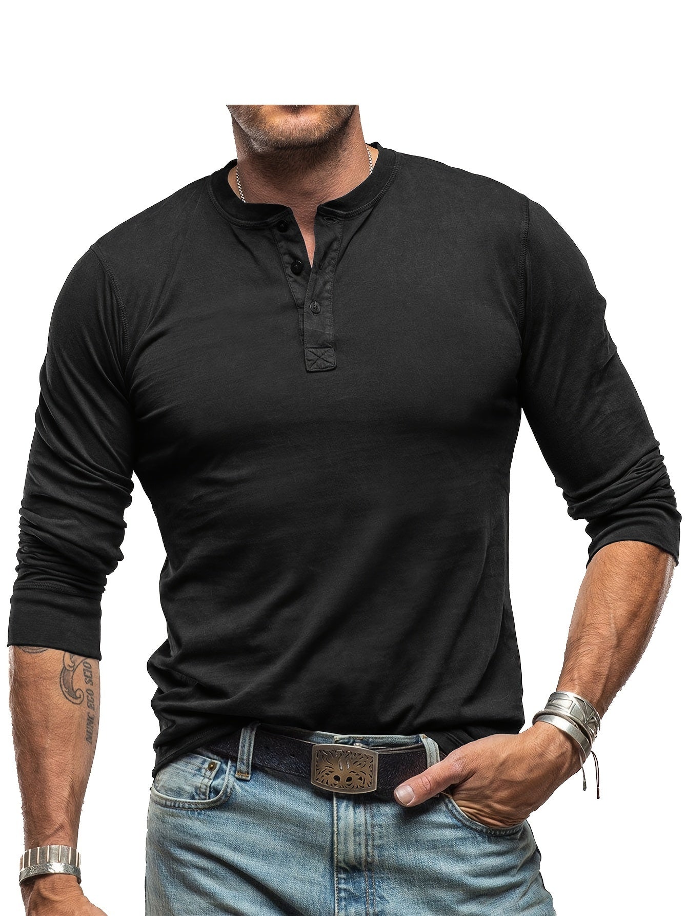 Malakai™ Long Sleeve Men Button Shirt