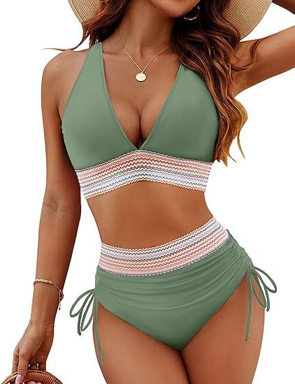 Luma™ High Waist Bikini Swimsuit Set