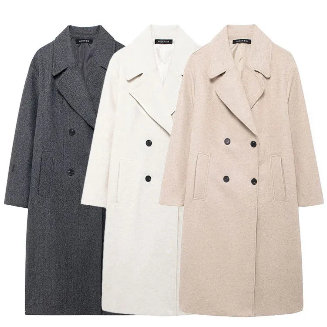 Sara™ Double-Breasted Coat