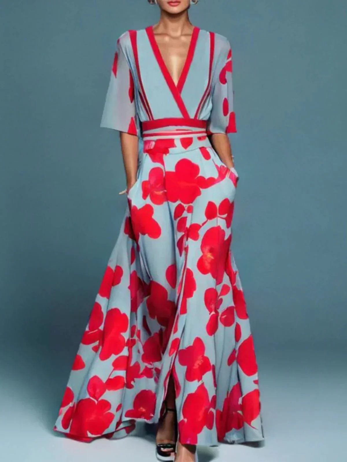 Amara™ Flowing Elegance Dress