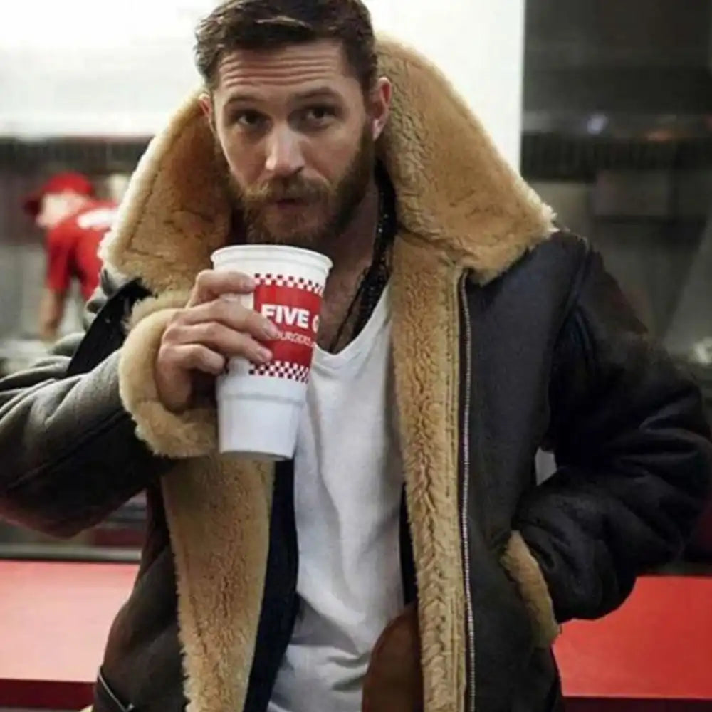 Noah™ Shearling VeganLeather Jacket