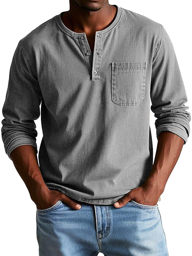 Blaine™ Long Sleeve Crew Neck Shirt