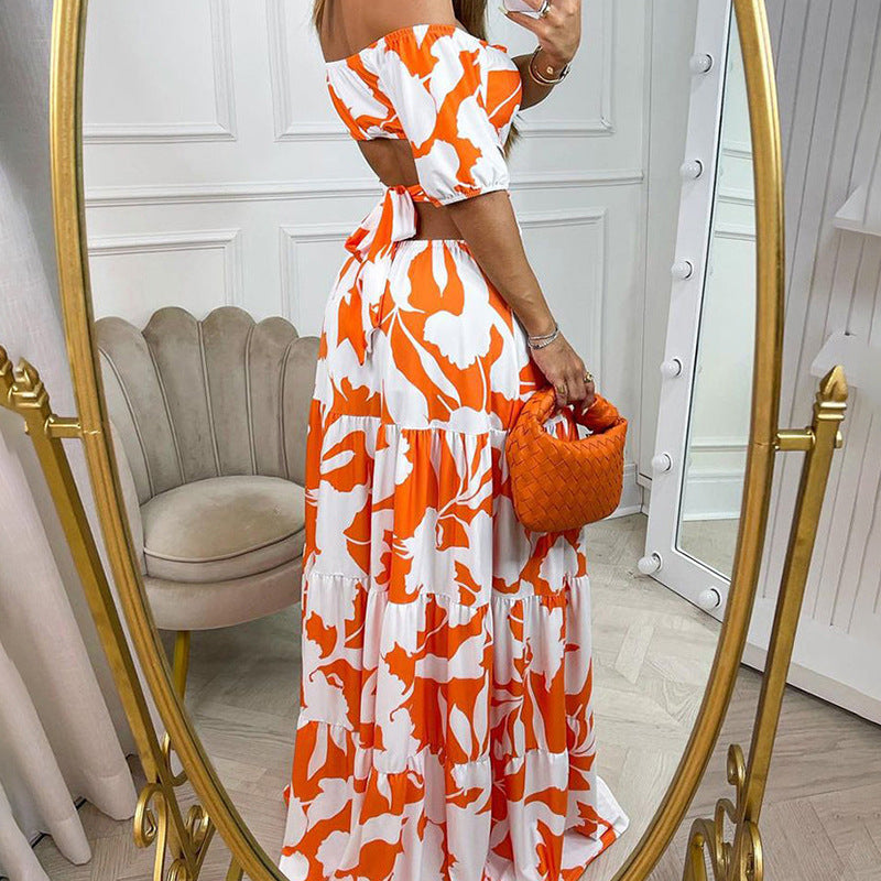 Lenora™ Off-Shoulder Maxi Dress