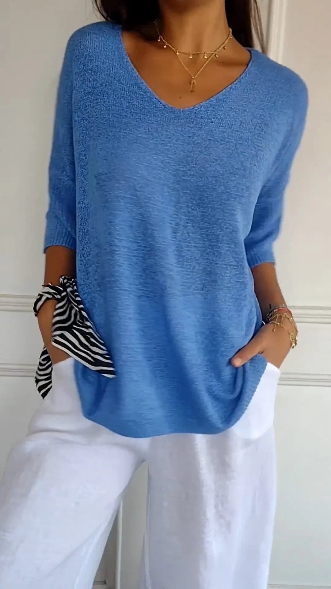 Lore™ Knitted Sweater Shirt