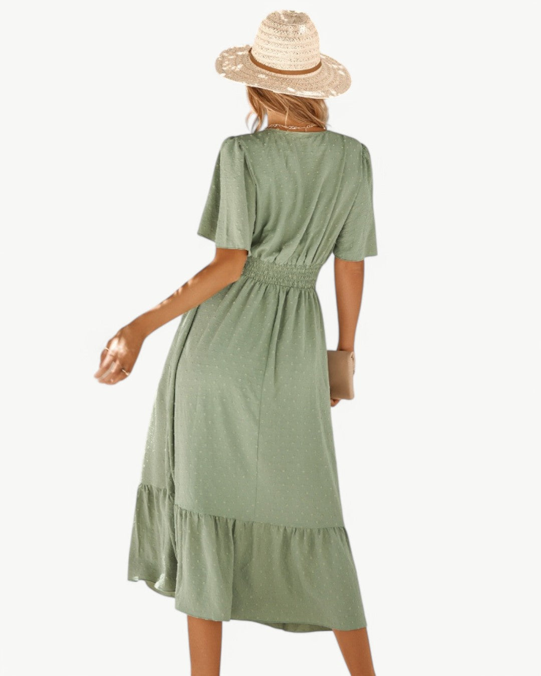 Zola™ Elegant Summer Solid Color Dress