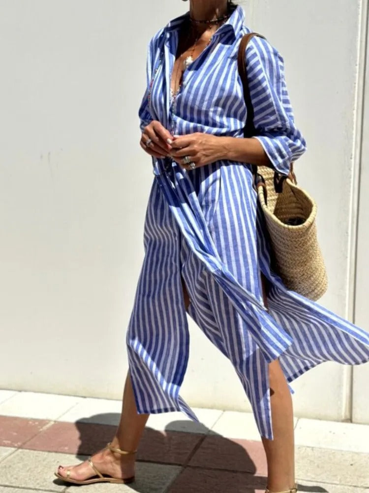 Sable™ Summer Long Sleeve Dress