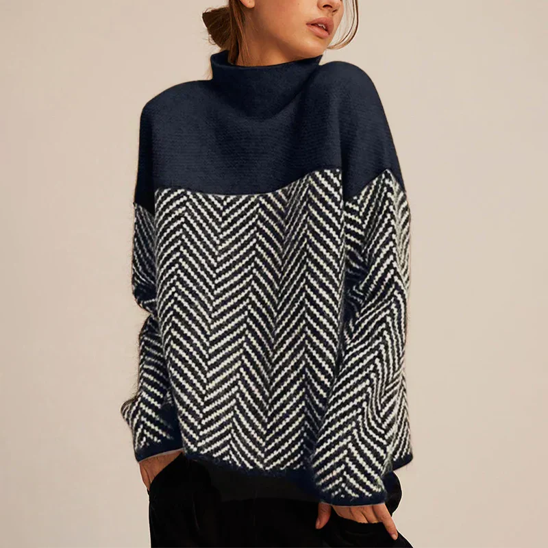 Yara™ Turtleneck jumper with style