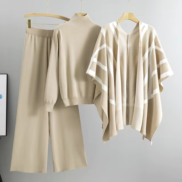 Mila™ Soft & Cozy 3-Piece Knit Set