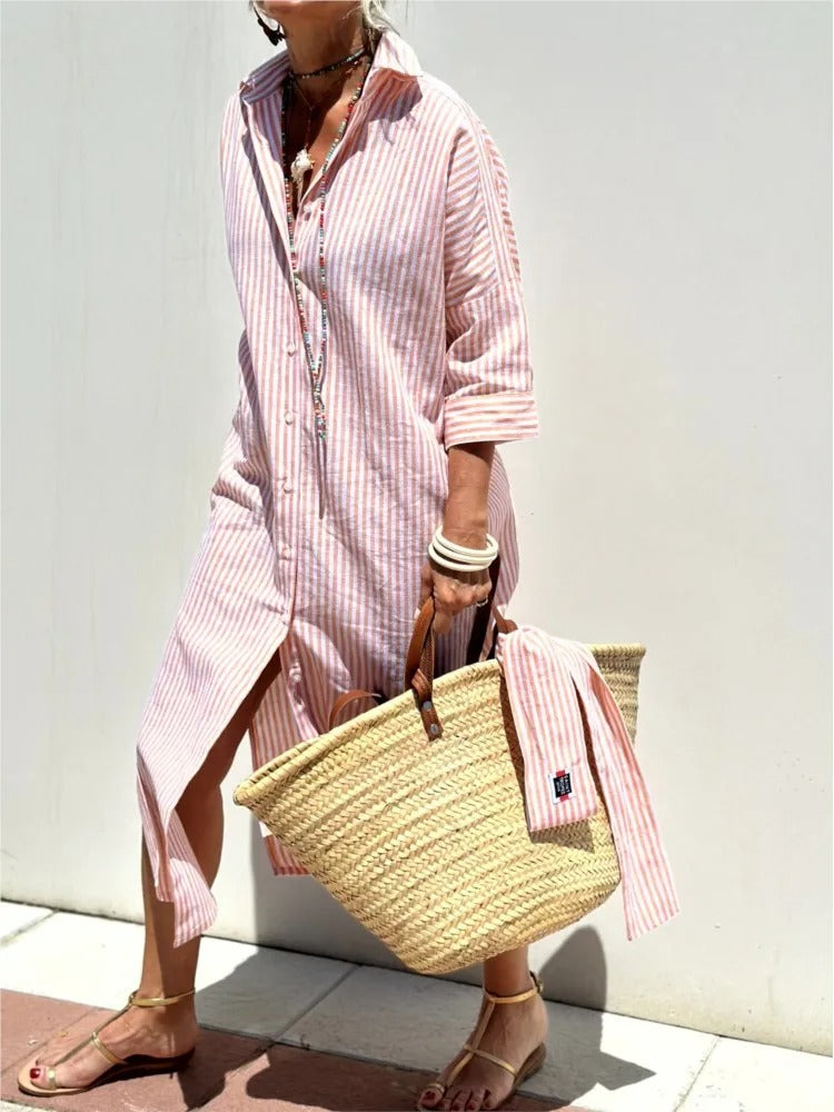 Sable™ Summer Long Sleeve Dress