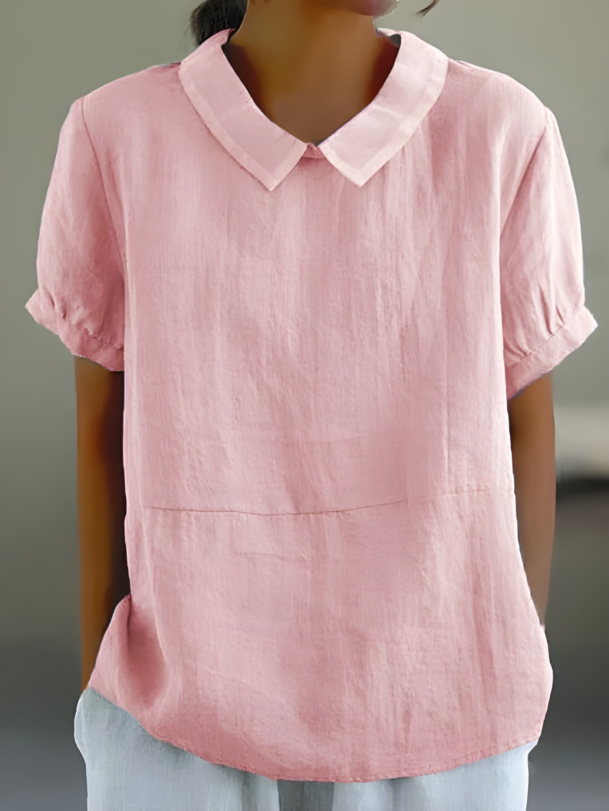 Priya™ Loose Short Sleeve Shirt