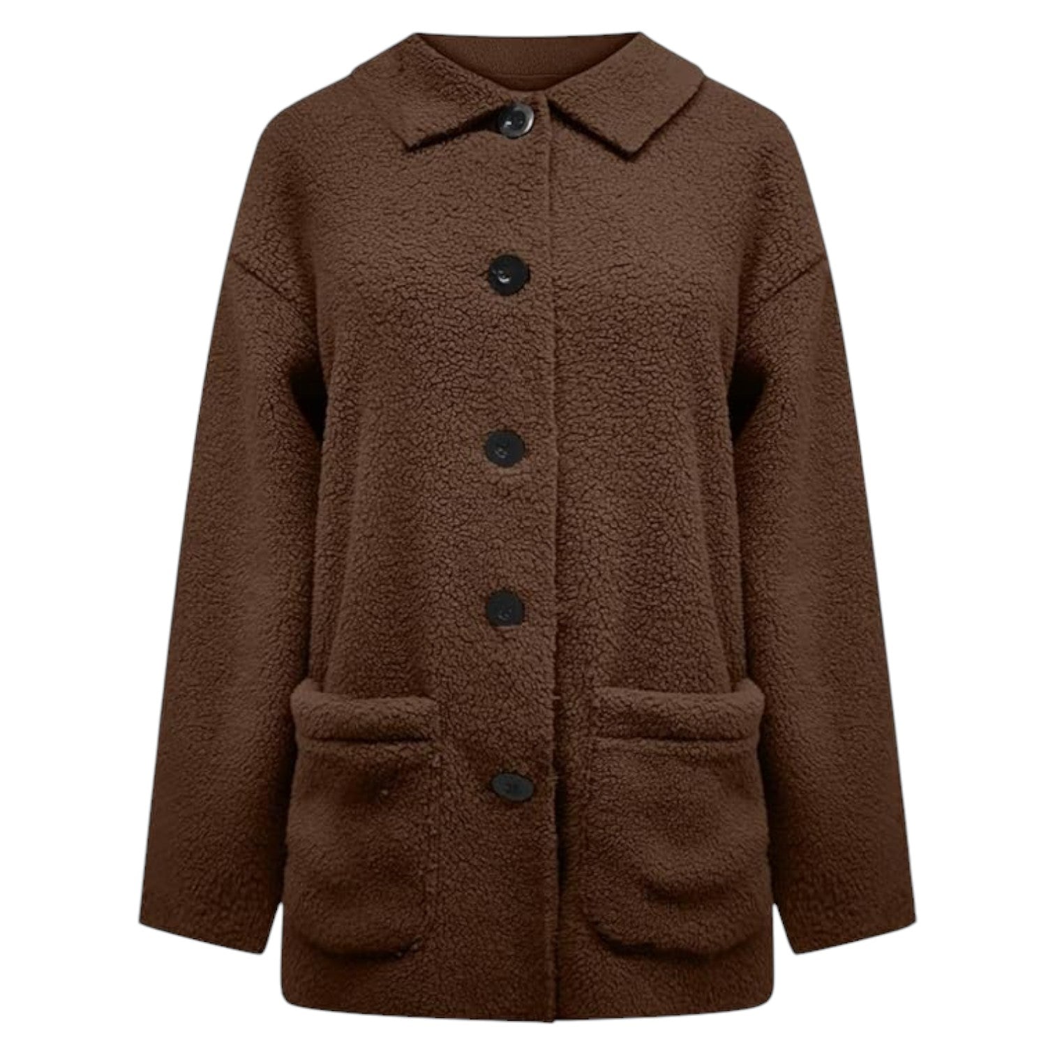 Nora™ Cozy Button-Up Coat